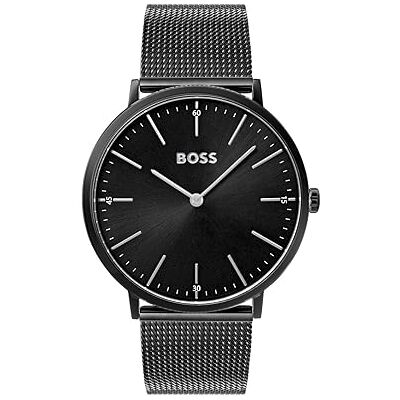 Boss Reloj Analógico para Hombre de Cuarzo con Correa en Acero Inoxidable Boss Reloj Analógico para Hombre de Cuarzo con Correa en Acero Inoxidable