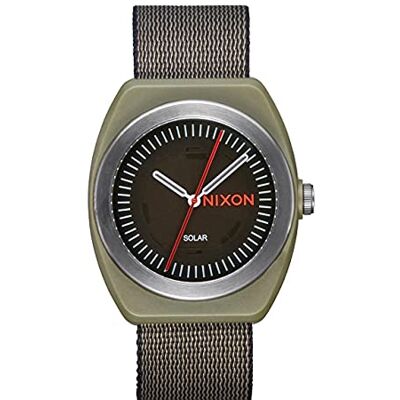 NIXON Reloj analógico de Cuarzo para Hombre con Correa de plástico NIXON Reloj analógico de Cuarzo para Hombre con Correa de plástico