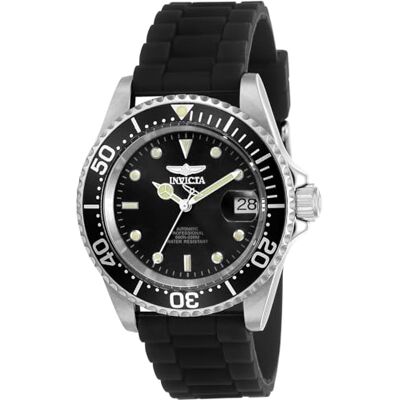 INVICTA Pro Diver Reloj automático para Hombre con Correa de Acero Inoxidable, Color Negro, 19 (Modelo: ) INVICTA Pro Diver Reloj automático para Hombre con Correa de Acero Inoxidable, Color Negro, 19 (Modelo: )