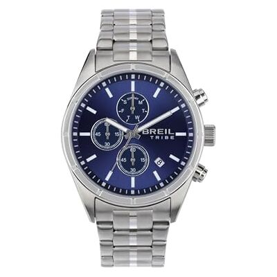 BREIL Reloj Man Captain Monocolor Esfera Azul Movimiento Cuarzo y Pulsera Acero Plata EW0692 BREIL Reloj Man Captain Monocolor Esfera Azul Movimiento Cuarzo y Pulsera Acero Plata EW0692