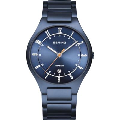 BERING Reloj Analógico para Hombre de Cuarzo con Correa en Titanio BERING Reloj Analógico para Hombre de Cuarzo con Correa en Titanio
