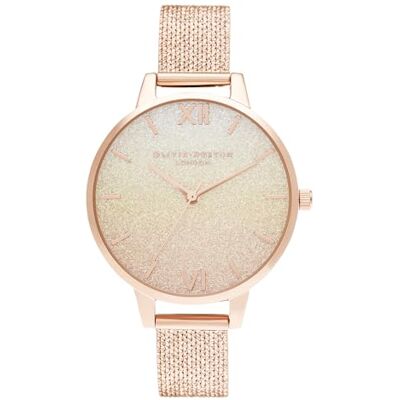 Olivia Burton Reloj Analógico de Cuarzo para Mujer Colección Under The Sea con Correa de Malla de Acero Inoxidable de Oro Rosa Olivia Burton Reloj Analógico de Cuarzo para Mujer Colección Under The Sea con Correa de Malla de Acero Inoxidable de Oro Rosa