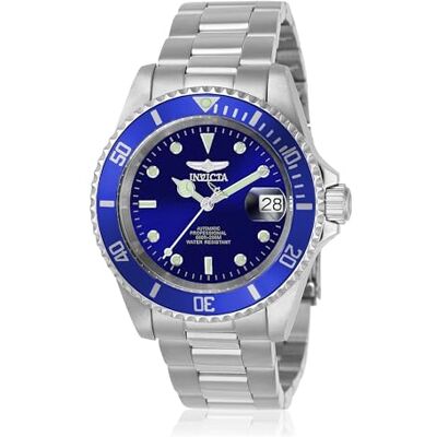 INVICTA Pro Diver Reloj de Hombre Movimiento Automático Acero Inoxidable con Esfera Azul 40 mm INVICTA Pro Diver Reloj de Hombre Movimiento Automático Acero Inoxidable con Esfera Azul 40 mm
