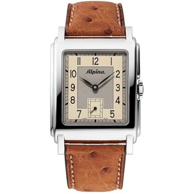 Alpina Analógico Modelo AL-530SAC3C6 Heritage Carree Automatic Mens Watch 33mm 3ATM. Marca Alpina Analógico Modelo AL-530SAC3C6 Heritage Carree Automatic Mens Watch 33mm 3ATM. Marca
