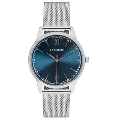 Carlheim Reloj para Hombre Nils Silver Japanese Quartz Movement Carlheim Reloj para Hombre Nils Silver Japanese Quartz Movement