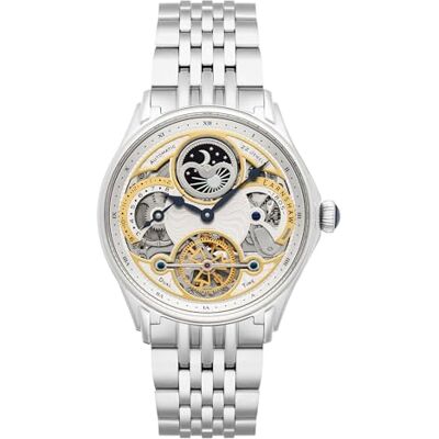 Thomas Earnshaw Reloj automático , Plata, Pulsera Thomas Earnshaw Reloj automático , Plata, Pulsera