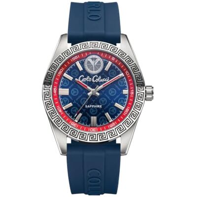 Carlo Colucci Reloj de Hombre Cuarzo Plata Cristal Zafiro Acero Inoxidable Carlo Colucci Reloj de Hombre Cuarzo Plata Cristal Zafiro Acero Inoxidable