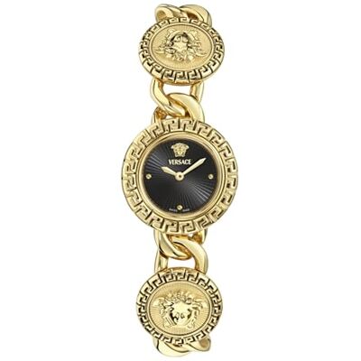 Versace Reloj Analógico Cuarzo para Mujer La Greca Stud Icon Versace Reloj Analógico Cuarzo para Mujer La Greca Stud Icon