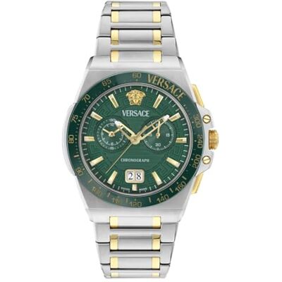 Versace Reloj cronógrafo para Hombre Greca Reaction Fabricado en Suiza Versace Reloj cronógrafo para Hombre Greca Reaction Fabricado en Suiza
