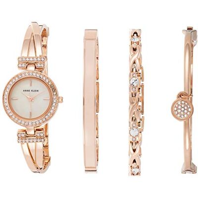 Anne Klein AK-2238RGST, Oro Rosa/Rosa, Talla única, Pulsera Anne Klein AK-2238RGST, Oro Rosa/Rosa, Talla única, Pulsera