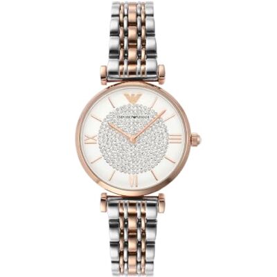 Giorgio Armani 2 ZEIGER Reloj de Pulsera para mujeres Momento Estelar de Diseño Giorgio Armani 2 ZEIGER Reloj de Pulsera para mujeres Momento Estelar de Diseño