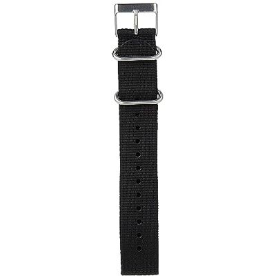 Timex TW7C05600 Correa deslizante de tela de una capa, 20 mm, para hombre Timex TW7C05600 Correa deslizante de tela de una capa, 20 mm, para hombre