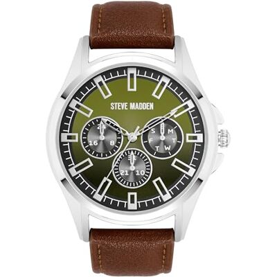 Steve Madden Reloj para Hombre con Correa Steve Madden Reloj para Hombre con Correa