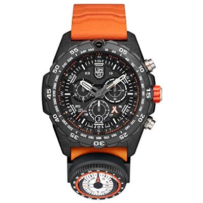Luminox Reloj , Bear Grylls Serie 3740 maters Series, colección Sea, Caja carbonox Plus, Color Esfera Gris, diametro 45mm, Correa Caucho Naranja brujula 24mm, 20ATM. Luminox Reloj , Bear Grylls Serie 3740 maters Series, colección Sea, Caja carbonox Plus, Color Esfera Gris, diametro 45mm, Correa Caucho Naranja brujula 24mm, 20ATM.