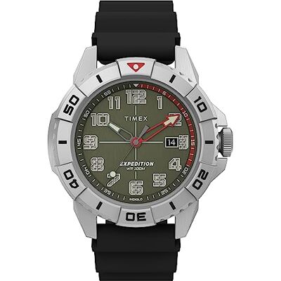 Timex Expedition North TW2W46700 Reloj para Hombre de 42 mm, Correa de Silicona de 2 Piezas Timex Expedition North TW2W46700 Reloj para Hombre de 42 mm, Correa de Silicona de 2 Piezas