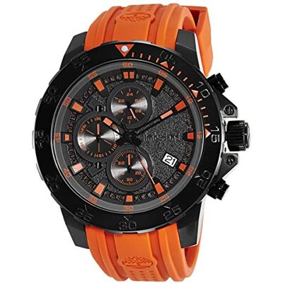 Timberland Outlet 4895148691977 Reloj Analógico para Hombre, Color Marrón Naranja Timberland Outlet 4895148691977 Reloj Analógico para Hombre, Color Marrón Naranja