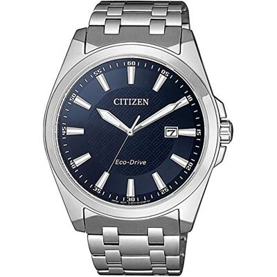 Citizen Reloj Analógico para Hombres de Eco-Drive con Correa en Acero Inoxidable Citizen Reloj Analógico para Hombres de Eco-Drive con Correa en Acero Inoxidable