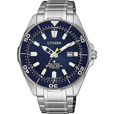 Citizen Reloj Analógico para Hombres de Eco-Drive con Correa en Acero Inoxidable Citizen Reloj Analógico para Hombres de Eco-Drive con Correa en Acero Inoxidable
