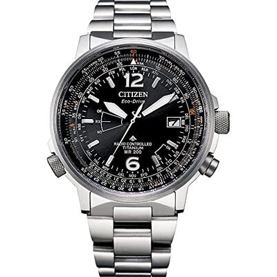 Citizen Reloj Analógico para Hombres de Eco-Drive con Correa en Titanio Citizen Reloj Analógico para Hombres de Eco-Drive con Correa en Titanio