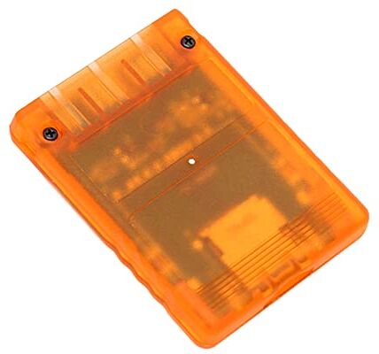 Zerone Lector de Tarjetas de Memoria, Adaptador de Tarjeta de Memoria MX4SIO SIO2SD Adaptador de Tarjeta de Memoria Hecho a Mano Lector de Tarjetas de Memoria de Reemplazo Estable para (Naranja)