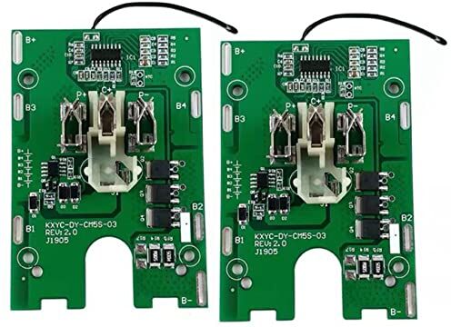 Speesy 2 baterías de litio 5S 18 V 21 V 30 A BMS 18650 batería destornillador cargador placa de protección para 21 V