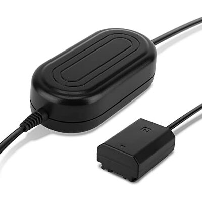 subtel Adaptador CA Compatible con Sony Alpha 6700, 7 IV, 7C II, 7C AC-FZ100 + Acoplador DC (Batería ficticia), ca. 3m, 100-240V, Suministro de Energía Continuo Cámara, para Sony Alpha 7R V subtel Adaptador CA Compatible con Sony Alpha 6700, 7 IV, 7C II, 7C AC-FZ100 + Acoplador DC (Batería ficticia), ca. 3m, 100-240V, Suministro de Energía Continuo Cámara, para Sony Alpha 7R V
