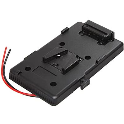 Andoer Adaptador de Placa de batería de Montaje en V Compatible con batería Sony para videocámara DSLR y luz de Video Andoer Adaptador de Placa de batería de Montaje en V Compatible con batería Sony para videocámara DSLR y luz de Video