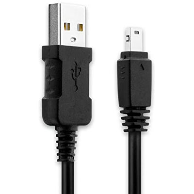 subtel 1x USB A Cable de datos compatible con Casio Exilim EX-Z80, EX-Z90 2.0, 1m, PVC, negro, para Casio Exilim EX-FS10, EX-Z100, , EMC-5 subtel 1x USB A Cable de datos compatible con Casio Exilim EX-Z80, EX-Z90 2.0, 1m, PVC, negro, para Casio Exilim EX-FS10, EX-Z100, , EMC-5