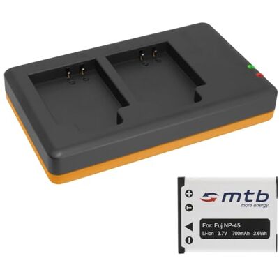 mtb more energy Batería + Cargador Doble (USB) para Kodak KLIC-7006 / Easyshare M125 M215 M522 M530...s/PIXPRO FZ51, FZ52, SL5 v. Lista mtb more energy Batería + Cargador Doble (USB) para Kodak KLIC-7006 / Easyshare M125 M215 M522 M530...s/PIXPRO FZ51, FZ52, SL5 v. Lista