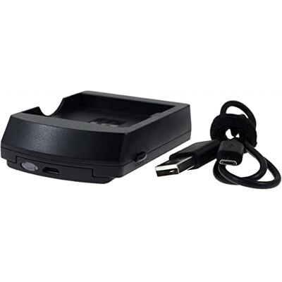 Powery Cargador USB Compatible para Casio Modelo BC-80L Powery Cargador USB Compatible para Casio Modelo BC-80L