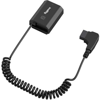 SMALLRIG D-Tap a Batería Simulada Compatible con NP-FZ100, Cable de Alimentación en Espiral para NP-FZ100 para Sony A6600 / A9 II / A7 III /A7R III / A1 / A7C / A7S III / A7R IV /A7R V / A6700-4253B SMALLRIG D-Tap a Batería Simulada Compatible con NP-FZ100, Cable de Alimentación en Espiral para NP-FZ100 para Sony A6600 / A9 II / A7 III /A7R III / A1 / A7C / A7S III / A7R IV /A7R V / A6700-4253B