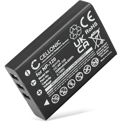 CELLONIC Batería Compatible con Pentax Optio 450, 550, 555, 750Z, MX, D-LI7 CELLONIC Batería Compatible con Pentax Optio 450, 550, 555, 750Z, MX, D-LI7