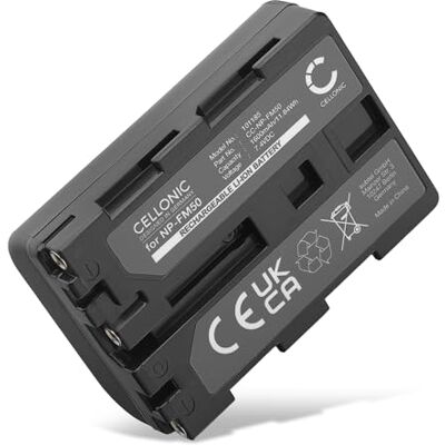 CELLONIC 1x Batería Compatible con Sony NP-FM50, NP-FM30, DCR-PC100 1x, (1600mAh-7.4V-Ion de litio), Cámara Batería, para Sony Cyber-shot DSC-F828, NP-FM70, NP-QM71, DCR-PC120, DCR-TRV33 CELLONIC 1x Batería Compatible con Sony NP-FM50, NP-FM30, DCR-PC100 1x, (1600mAh-7.4V-Ion de litio), Cámara Batería, para Sony Cyber-shot DSC-F828, NP-FM70, NP-QM71, DCR-PC120, DCR-TRV33