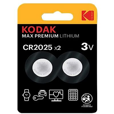 Kodak Blister Pilas Boton Litio Ultra 2025 Blister Grado 2 Pilas Kodak Blister Pilas Boton Litio Ultra 2025 Blister Grado 2 Pilas