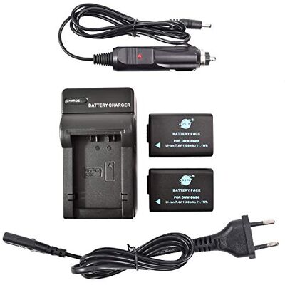 DSTE 2-Pieza DMW-BMB9 DMW-BMB9E Batería y Cargador Compatible para Panasonic Lumix DMC-FZ40 DMC-FZ45 DMC-FZ47 DMC-FZ48 DMC-FZ60 DMC-FZ72 DMC-FZ100 DMC-FZ150 DSTE 2-Pieza DMW-BMB9 DMW-BMB9E Batería y Cargador Compatible para Panasonic Lumix DMC-FZ40 DMC-FZ45 DMC-FZ47 DMC-FZ48 DMC-FZ60 DMC-FZ72 DMC-FZ100 DMC-FZ150