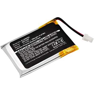 subtel , Batería para Audífonos Compatible con Plantronics CS60, HL10 (180mAh, 3.7V) Batería de Repuesto 452128,6535801,B511007 subtel , Batería para Audífonos Compatible con Plantronics CS60, HL10 (180mAh, 3.7V) Batería de Repuesto 452128,6535801,B511007