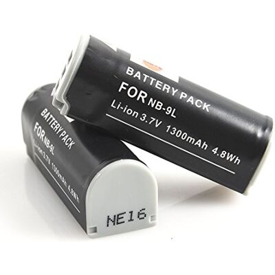 DSTE NB-9L Batería de repuesto para cámaras Canon PowerShot ELPH 510 520 530 HS PowerShot N N2 PowerShot SD4500 is IXUS 1000 1100 HS IXY 1 IXY 3 IXY 50S (2 unidades) DSTE NB-9L Batería de repuesto para cámaras Canon PowerShot ELPH 510 520 530 HS PowerShot N N2 PowerShot SD4500 is IXUS 1000 1100 HS IXY 1 IXY 3 IXY 50S (2 unidades)
