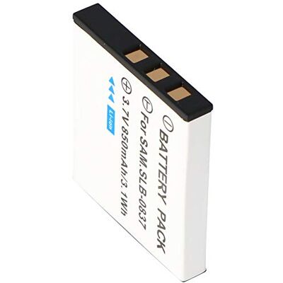 AccuCell Batería compatible con Samsung SLB-0837 Digimax L50 para KONICA MINOLTA NP-1 AccuCell Batería compatible con Samsung SLB-0837 Digimax L50 para KONICA MINOLTA NP-1