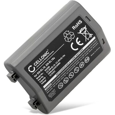subtel Batería Compatible con Nikon D850, D500, D5, D800, D810, D4, EN-EL18 3300mAh, 10.8V, Ion de litio para Nikon D4s, D800E, D810A, D810E, EN-EL18a subtel Batería Compatible con Nikon D850, D500, D5, D800, D810, D4, EN-EL18 3300mAh, 10.8V, Ion de litio para Nikon D4s, D800E, D810A, D810E, EN-EL18a