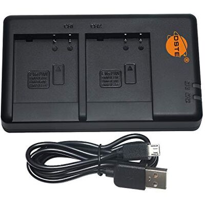 DSTE DMW-BTC12 Cargador de batería dual USB compatible con Panasonic DMW-BLE9, DMW-BLE9PP, DMW-BLG10, DMW-BLH7, DMW-BLH7PP, DMW-BLH7E, DMW-BLH7GK Alimentación a través de cable de carga micro USB DSTE DMW-BTC12 Cargador de batería dual USB compatible con Panasonic DMW-BLE9, DMW-BLE9PP, DMW-BLG10, DMW-BLH7, DMW-BLH7PP, DMW-BLH7E, DMW-BLH7GK Alimentación a través de cable de carga micro USB