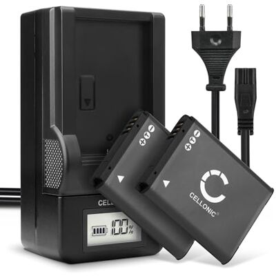 CELLONIC 2X Batería Compatible con Samsung AQ100, DV150F, ES65, AD43-00194A CELLONIC 2X Batería Compatible con Samsung AQ100, DV150F, ES65, AD43-00194A