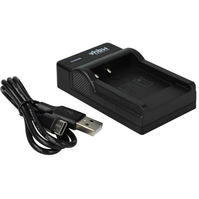 vhbw Cargador USB-C Compatible con Sony Cybershot DSC-W310 DSC-W320, DSC-W330, DSC-W350 cámara videocámara/batería + cable USB-C + LED vhbw Cargador USB-C Compatible con Sony Cybershot DSC-W310 DSC-W320, DSC-W330, DSC-W350 cámara videocámara/batería + cable USB-C + LED
