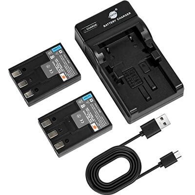 DSTE 2PCS NB-3L Batería y Cargador para Canon PowerShot SD10, SD100, SD110, SD20, SD500, SD550 DSTE 2PCS NB-3L Batería y Cargador para Canon PowerShot SD10, SD100, SD110, SD20, SD500, SD550