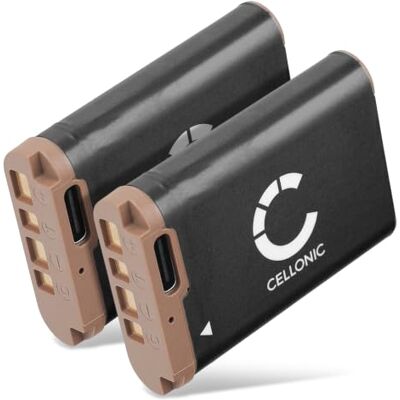 CELLONIC 2X Batería Compatible con Sony Action-CAM HDR-AZ1, DSC-WX CELLONIC 2X Batería Compatible con Sony Action-CAM HDR-AZ1, DSC-WX
