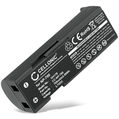 subtel , Batería para Cámara, Compatible con Konica Minolta NP-700, DiMAGE X60, Optio X50 (3.7V, 700mAh) subtel , Batería para Cámara, Compatible con Konica Minolta NP-700, DiMAGE X60, Optio X50 (3.7V, 700mAh)