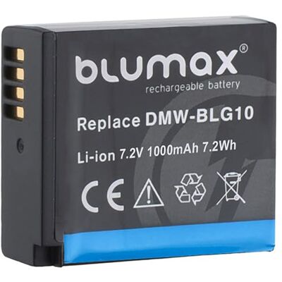 Blumax – Batería para Panasonic DMW-BLG10 DMW-BLG10E 1000 mAh 7,2 V 7.2 WH – Compatible con Panasonic Lumix DC tz91 DMC tz101 tz81 GF6 GX7 gx80 LX100 S6 Blumax – Batería para Panasonic DMW-BLG10 DMW-BLG10E 1000 mAh 7,2 V 7.2 WH – Compatible con Panasonic Lumix DC tz91 DMC tz101 tz81 GF6 GX7 gx80 LX100 S6