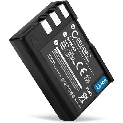 CELLONIC Batería Compatible con Nikon D3000, D40, D40x, D5000, D60, EN-EL9 CELLONIC Batería Compatible con Nikon D3000, D40, D40x, D5000, D60, EN-EL9