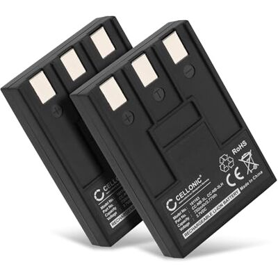 CELLONIC 2X Batería Compatible con Canon Digital IXUS II, 750, 700, NB-3L 750mAh, 3.7V, Ion de litio para Canon Digital IXUS i, PowerShot SD100, SD20, i5, Digital IXUS IIs, 30, NB-3LH CELLONIC 2X Batería Compatible con Canon Digital IXUS II, 750, 700, NB-3L 750mAh, 3.7V, Ion de litio para Canon Digital IXUS i, PowerShot SD100, SD20, i5, Digital IXUS IIs, 30, NB-3LH