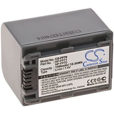 Powery Batería para Sony DCR-HC35E 1360mAh Powery Batería para Sony DCR-HC35E 1360mAh