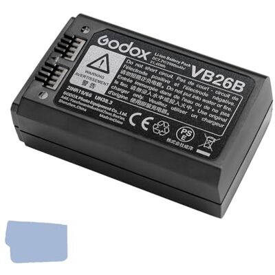 GODOX VB26B Batería de ion de litio CC 7,2 V 2980 mAh 21,45 Wh, batería de repuesto V1S V1C V1N V1F V1O V1P y V860III V860III-S V860III-C V860III-N V860III-O V860III-F V850III Flash de cámara Speedy GODOX VB26B Batería de ion de litio CC 7,2 V 2980 mAh 21,45 Wh, batería de repuesto V1S V1C V1N V1F V1O V1P y V860III V860III-S V860III-C V860III-N V860III-O V860III-F V850III Flash de cámara Speedy